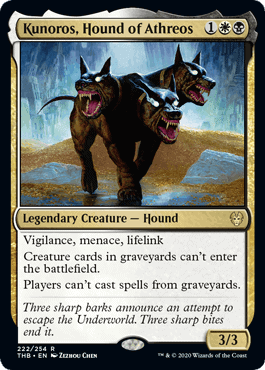 Kunoros, Hound of Athreos