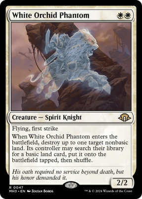 white orchid phantom